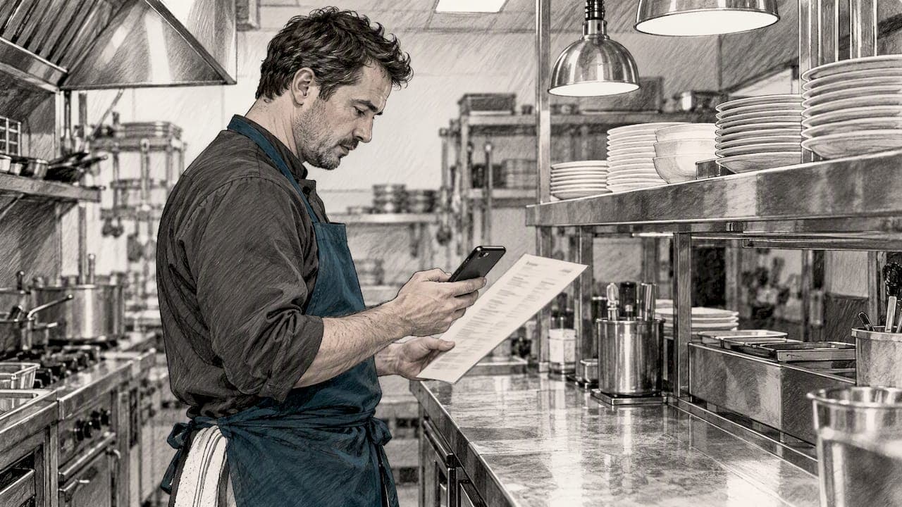 Restaurant Owners: Update Menus Online Before Bookings Slip